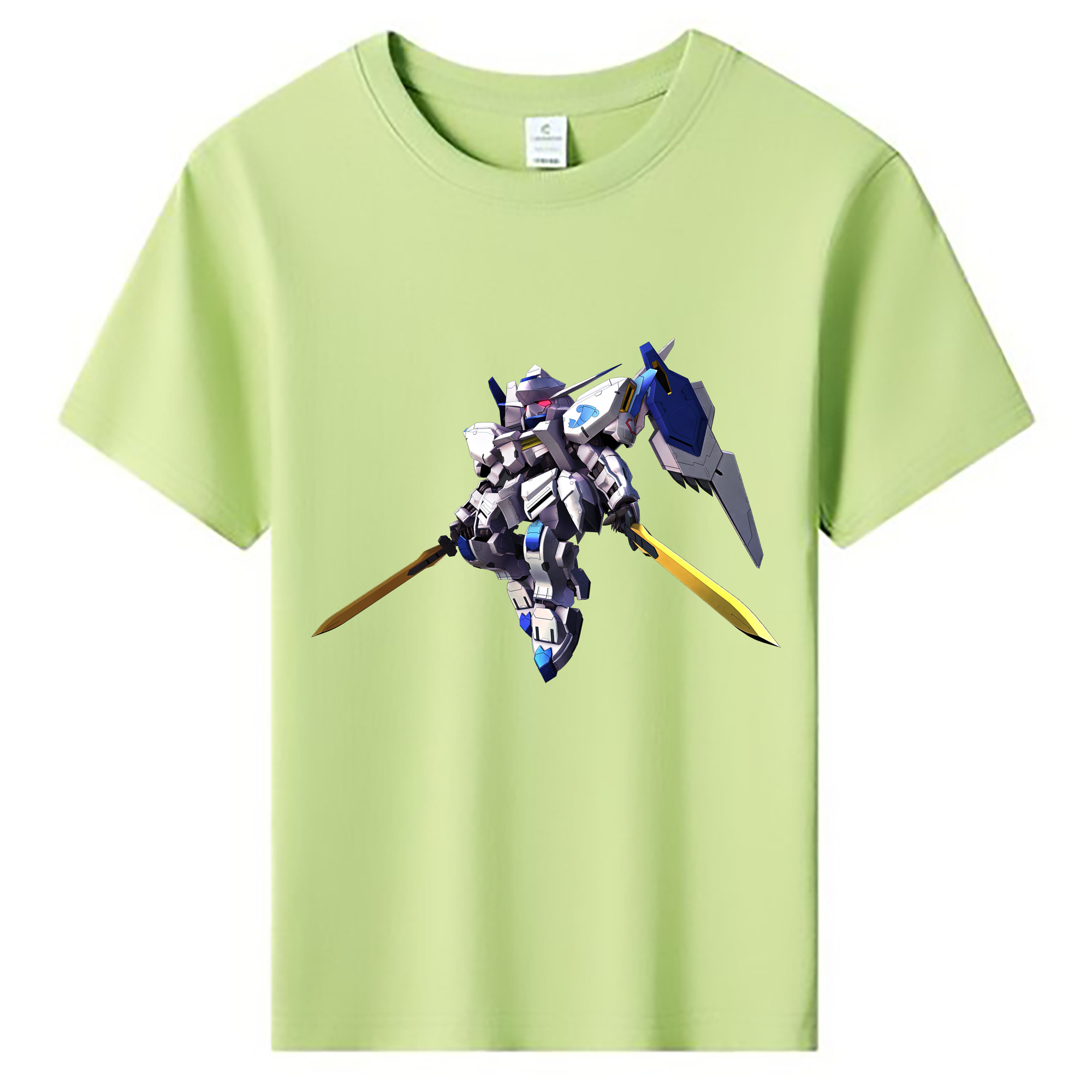 （画像用） 機動戦士ガンダム Mobile Suit Gundam 綿100％キッズTシャツ（フロントプリント）